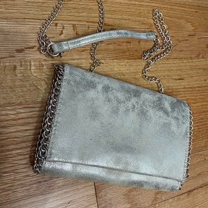 Chelsea 28 Clutch with removable cross body strap.